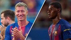 Barca bỏ Rashford nhưng giữ Lewandowski