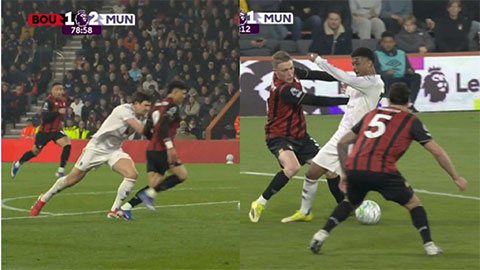 Maguire hay VAR khiến MU mất 2 điểm ở trận đấu với Bournemouth?