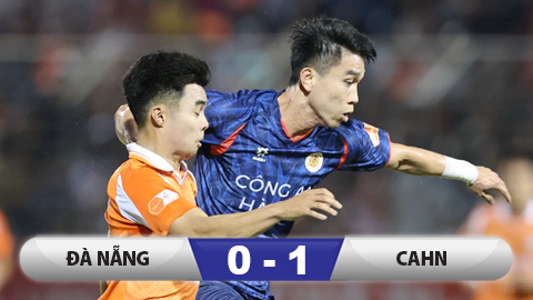Kết quả Đà Nẵng 0–1 CAHN: Thắng chật vật, CAHN vẫn xây chắc ngôi đầu