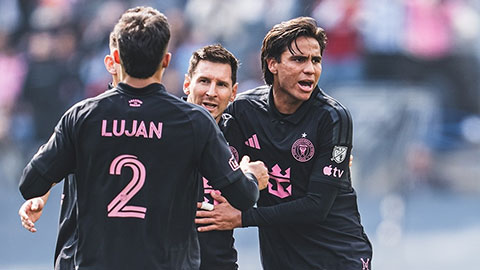 VIDEO Messi pha đá phạt ghi bàn đẹp mắt vào lưới New York City