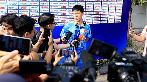 VIDEO Trunng vệ Đình Trọng tiết lộ động lực lớn giúp mình có được phong độ cao 