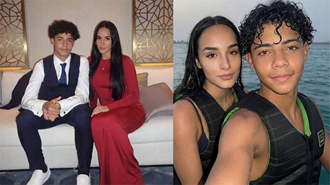 Con trai Cristiano Ronaldo hẹn hò người mẫu hơn 12 tuổi?