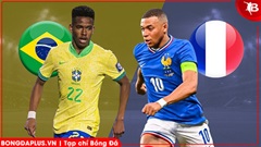 Nhận định bóng đá Brazil vs Pháp, 03h00 ngày 27/3: Khi Vinicius đối đầu Mbappe