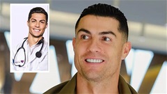Ronaldo bỗng dưng biến thành… bác sĩ