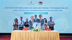Vinmec cung cấp dịch vụ cứu thương cho các trận đấu của ĐTQG