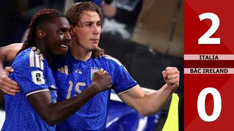 Highlight Italia vs Bắc Ireland: 2-0 (Play-off vòng loại World Cup 2026)