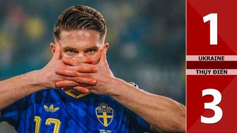Highlight Ukraine vs Thụy Điển: 1-3 (Play-off vòng loại World Cup 2026)