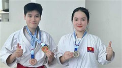 Võ đường Karate Vạn Thiện rộng cửa chinh phục nhiều danh hiệu giải Karate Hoài Đức mở rộng
