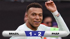 Kết quả Brazil 1-2 Pháp: Ấn tượng Mbappe