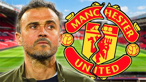 Luis Enrique quay lưng với MU
