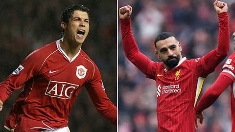 Salah vĩ đại hơn Ronaldo ở Ngoại hạng Anh? E là không thể!
