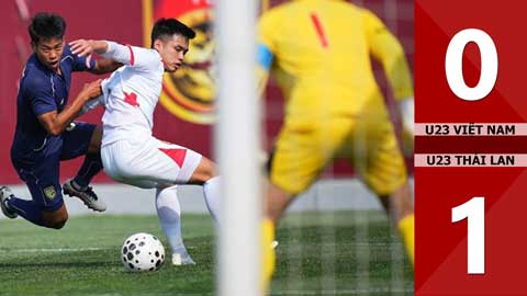 Highlight U23 Việt Nam 0-1 U23 Thái Lan (Giải giao hữu CFA Team China 2026)