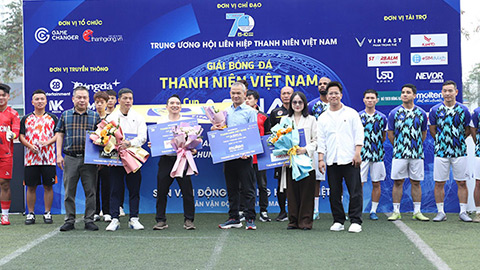 512 đội tham gia giải bóng đá Thanh niên Việt Nam - Cúp ASINA 2026