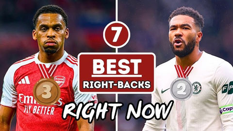 Top 7 hậu vệ phải hay nhất thế giới năm 2026