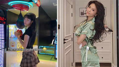 Hot girl khiến CĐM chao đảo về sức mạnh khi trổ tài boxing