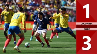Highlight Colombia vs Pháp: 1-3 (Giao hữu Quốc tế 2026)