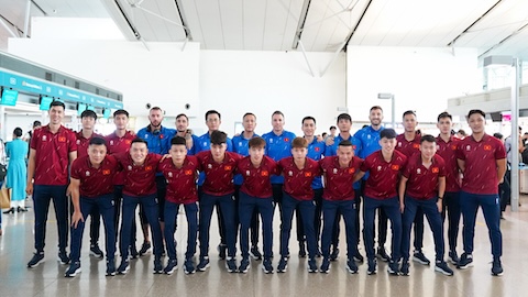 ĐT futsal Việt Nam có mặt tại Thái Lan, sẵn sàng chinh phục giải Đông Nam Á 2026