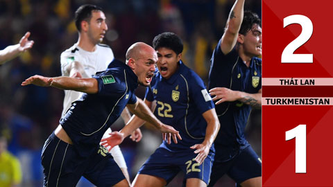 Highlight Thái Lan vs Turkmenistan: 2-1 (Vòng loại Asian Cup 2027)