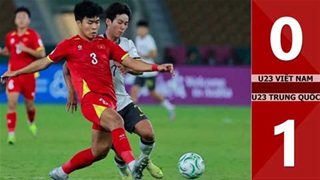 Highlight U23 Việt Nam vs U23 Trung Quốc: 0-1 (Giải giao hữu CFA Team China 2026)