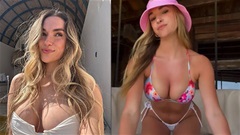 Kayla Simmons tiếp tục khuấy đảo MXH với loạt ảnh bikini táo bạo