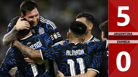 Highlight Argentina vs Zambia: 5-0 (Giao hữu Quốc tế 2026)
