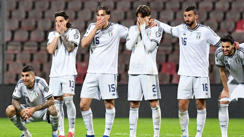 Italia dẫn đầu 5 nỗi tiếc nuối lớn nhất World Cup 2026