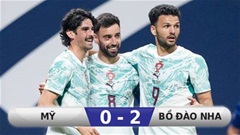 Kết quả Mỹ 0-2 Bồ Đào Nha: Không Ronaldo, Bồ vẫn thắng