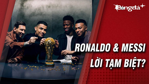 Ronaldo chung khung hình với Messi: Khoảnh khắc cả thế giới bắt đầu nói lời tạm biệt