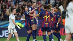 Barca 'hủy diệt' 12-2 Real Madrid để vào bán kết Champions League nữ