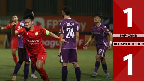 Highlight PVF-CAND vs Becamex TP.HCM: 1-1 (Vòng 17 V.League 2025/26)