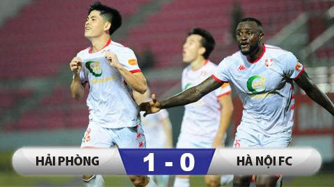 Kết quả Hải Phòng 1-0 Hà Nội: Hay hơn đã thắng 