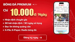 Đang hay thì… quảng cáo? 10K/ngày để chấm dứt mọi phiền toái với Bóng đá Premium!