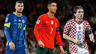 VIDEO Ronaldo và đội hình “lão tướng” ngoài 40 vẫn đủ thi đấu đỉnh cao