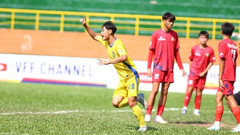 SLNA đang ‘out trình’ tại giải U15 QG - Cúp Modern 2026