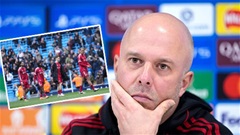 Liverpool thảm bại, Arne Slot còn biết nói gì?