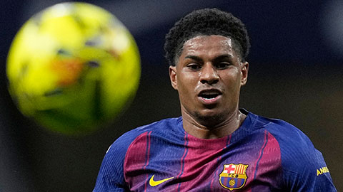 Bàn thắng vào lưới Atletico sẽ giúp Marcus Rashford được ở lại Barca?