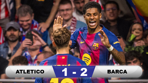 Kết quả Atletico 1-2 Barca: Chiến thắng quan trọng của Barca
