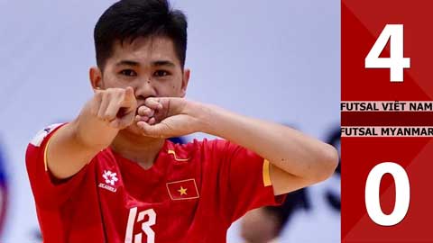 Highlight Futsal Việt Nam vs Futsal Myanmar: 4-0 (Giải futsal Đông Nam Á 2026)