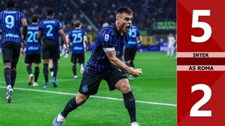 Highlight Inter vs AS Roma: 5-2 (Vòng 31 Serie A 2025/26)