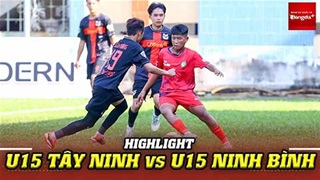 Highlight U15 Tây Ninh vs U15 Ninh Bình: 3-2 (Vòng bảng VCK U15 QG – Cúp Modern 2026)