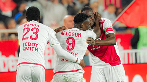 Hạ gục Marseille, Monaco thắng 7 trận liên tiếp để áp sát top 3 Ligue 1