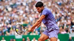Carlos Alcaraz mở màn mùa đất nện tại Monte-Carlo Masters