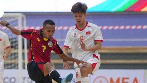 Kết quả Việt Nam 7-1 Timor Leste: 7 cầu thủ 'dội mưa gôn’, Việt Nam vào bán kết giải fusal Đông Nam Á