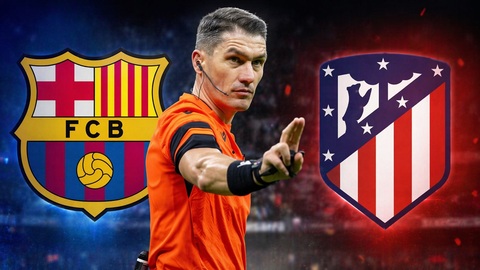 Barca vs Atletico đụng 'trọng tài hắc ám' 