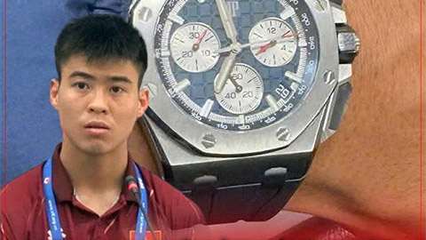 Duy Mạnh bị mất đồng hồ hiệu trị giá hơn 1 tỷ đồng