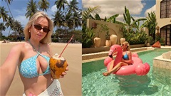 'Fan nữ quyến rũ nhất của MU' gây sốt với loạt ảnh bikini tại Bali