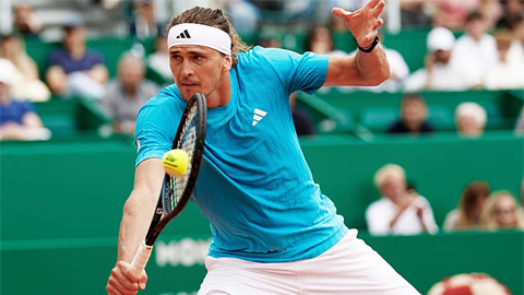 Alexander Zverev lách khe cửa hẹp vào vòng ba Monte Carlo Masters
