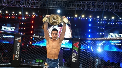 Nhà vô địch SEA Games 33 Trần Ngọc Lượng đứng đầu BXH P4P của LION Championship 2026