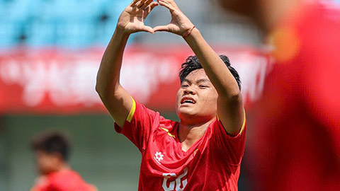 Con trai Quang Hải ghi bàn cho U17 Việt Nam