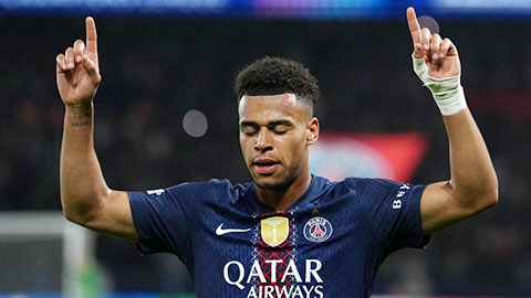 Desire Doue ghi danh lịch sử Champions League, sánh ngang Mbappe và Haaland